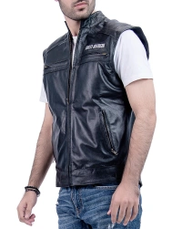 Harley-Vest Leather Jacket