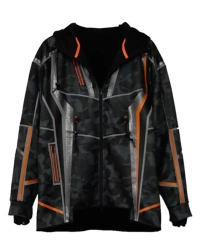 tony-stark Satin Jacket