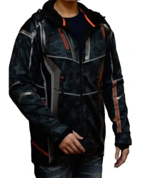 tony-stark Satin Jacket