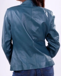ISA Leather Blazer