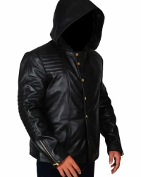 Jamie-Campbell Leather Jacket