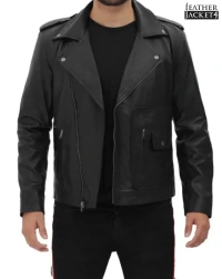 John-Travolta Leather Jacket