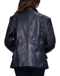 Kim-Blazer Leather Jacket