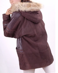 Korsy Leather Coat