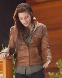 Kristen-Stewart Leather Jacket