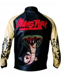Kung-Fury Leather Jacket
