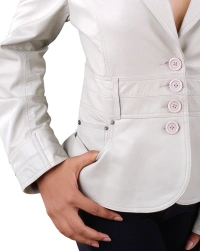 Sydney Leather Blazer