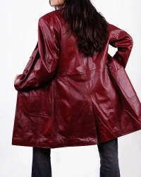 Angelina Leather Coat