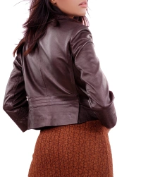 Libby Leather Blazer