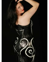Fragrance Leather Dress