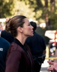 Chloe-Decker Leather Jacket