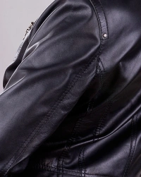 Madiline Leather Blazer