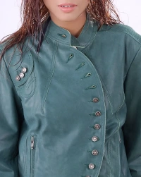 Makayla Leather Blazer