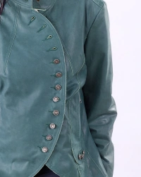 Makayla Leather Blazer