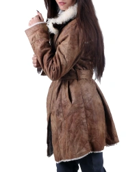 Manila Leather Coat