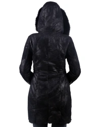 Melodic Leather Coat