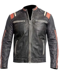 Retro-3 Leather Jacket