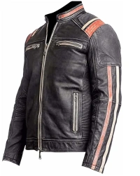 Retro-3 Leather Jacket