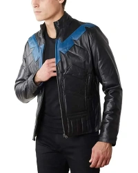 Nightwing-Jacket Leather Jacket