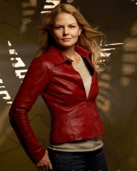 Jennifer-Morrison Leather Jacket