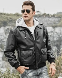 patrick-air Leather Jacket