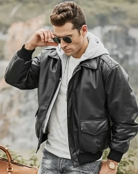patrick-air Leather Jacket