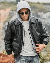 patrick-air Leather Jacket