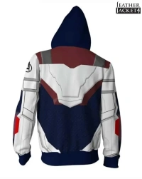 Quantum-Realm Leather Jacket