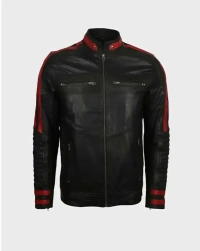 cafered-jacket Leather Jacket
