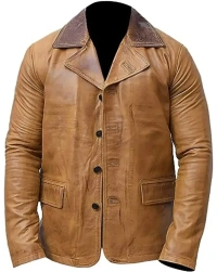 red-redemption Leather Jacket