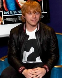 Rupert-Grint Leather Jacket