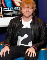 Rupert-Grint Leather Jacket