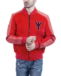 Simba-Red Leather Jacket