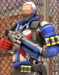 Soldier-76 Leather Jacket