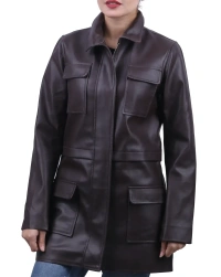 Swiss Leather Coat