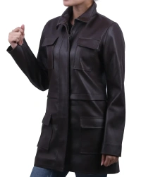 Swiss Leather Coat