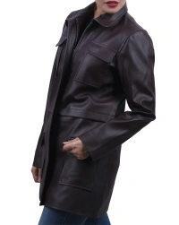 Swiss Leather Coat