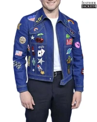 Tron-Egerton Leather Jacket