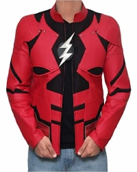 The-Flash Leather Jacket