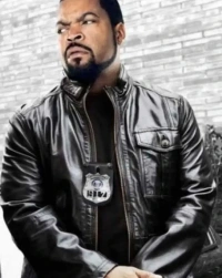 Ice-Cube Leather Jacket