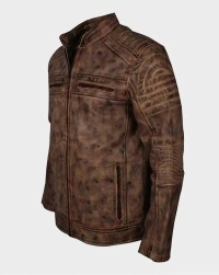 mens-vintage Leather Jacket