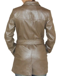 Whitefish Leather Coat