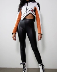 mercy-crop-top Leather Jacket