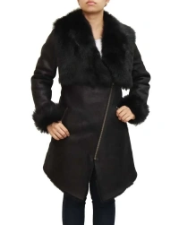 Barbara Leather Coat