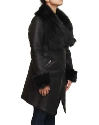 Barbara Leather Coat