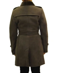 Suede-Coat Leather Coat